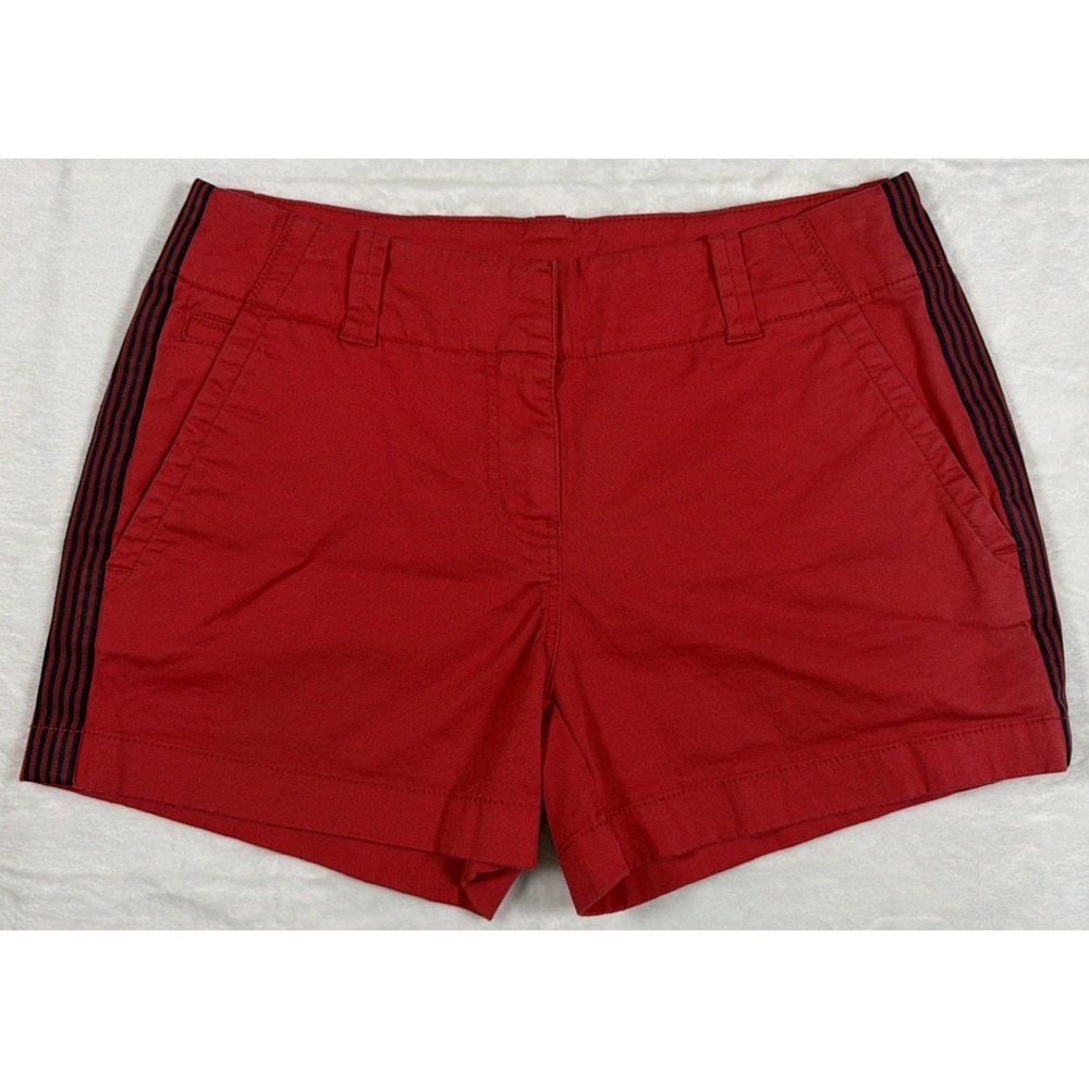 Vineyard Vines Women's Grosgrain Every Day Shorts Red Size 2 3" Inseam